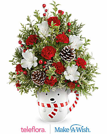 Giftblooms Send A Hug® Snowy Lane Tree (Standard)