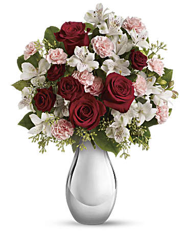 Giftblooms Crazy for You Bouquet with Red Roses (Standard)