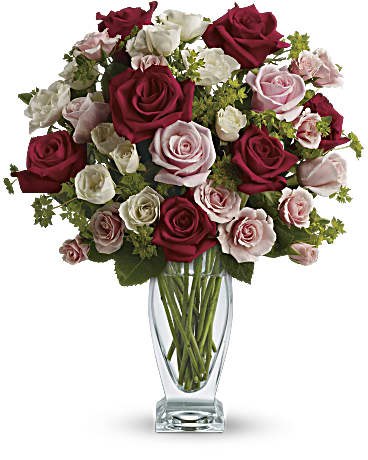 Cupid's Creation with Red Roses by Giftblooms (Standard)