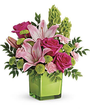 In Love With Lime Bouquet (Standard)