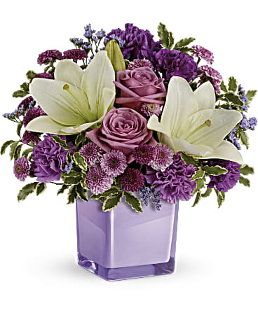 Giftblooms Pleasing Purple Bouquet (Standard)