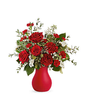 Giftblooms Scarlet Wishes Bouquet (Standard)