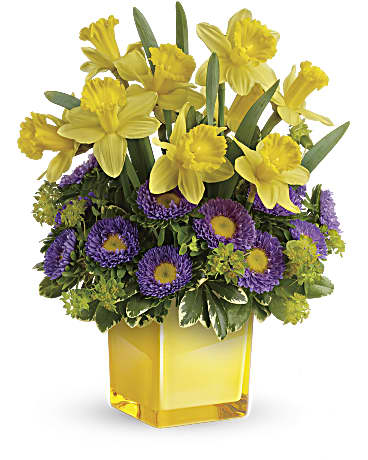 Giftblooms Playful Springtime Daffodil Bouquet (Standard)