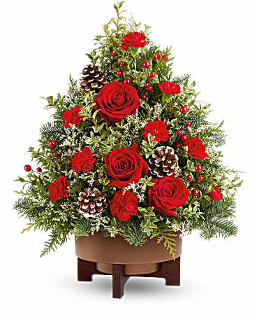 Giftblooms Season's Greetings Tree (Standard)