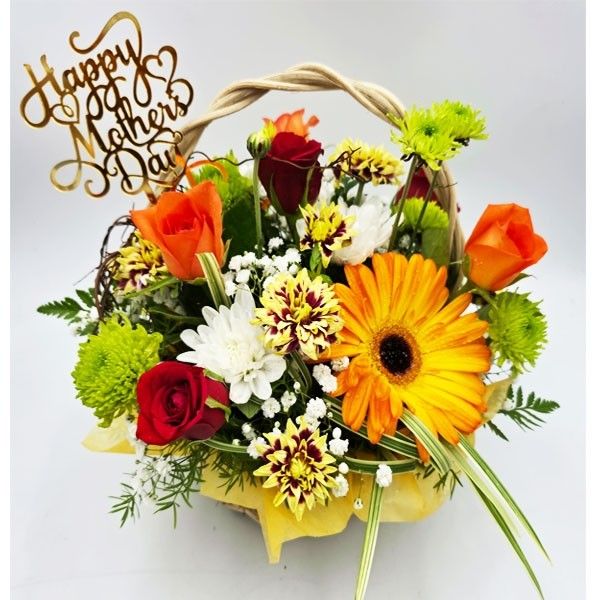 Mother's Day Flower Basket