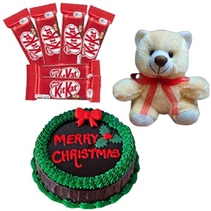 Chocolate W/ Flower & Teddy Bear