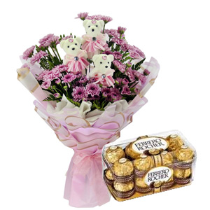 Choco Heart & Cake Delight