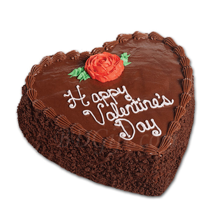 2.2 Pounds Chocolate Heart Cake