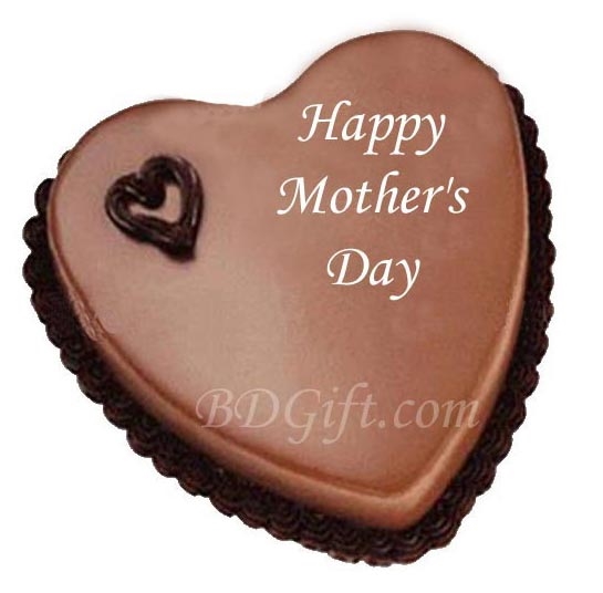 2.2 Pounds Special Chocolate Heart Cake