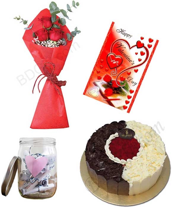 Flower W/ Cake
