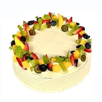 CARROT CAKE FRESH FRUIT