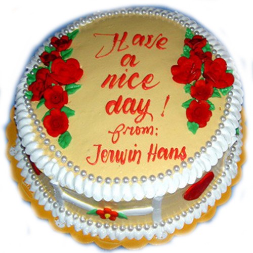 Have A Nice Day Cake (12" Inches)