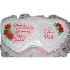 Hugs And Kisses Cake (8" Inches)