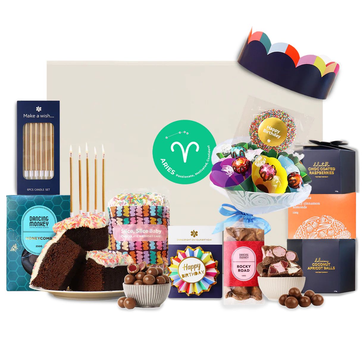 Zodiac Birthday in a Box Sweet Celebration - Cancer