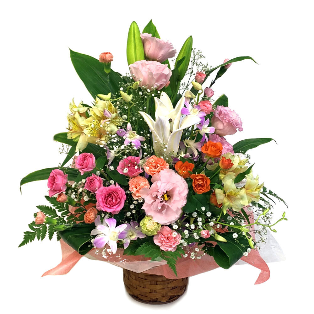 gorgeous lily arrangement
