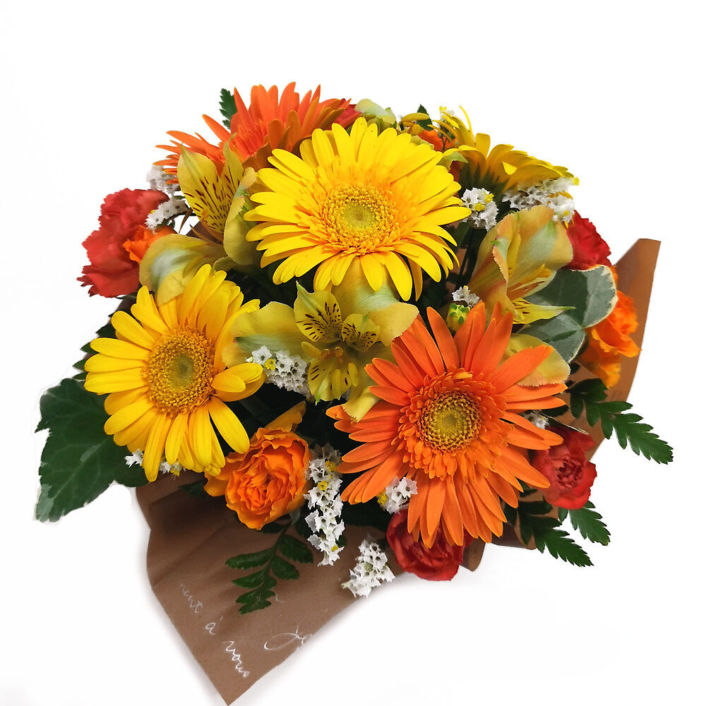 Seasonal Assorted Arrangement Warm Colors