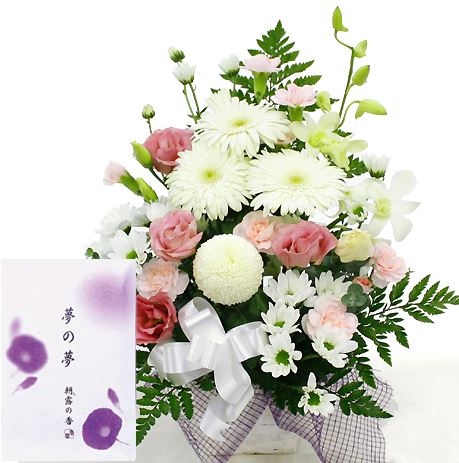 Offering Arrangement (Omakase Standard) + Incense stick "Yume no Yume"