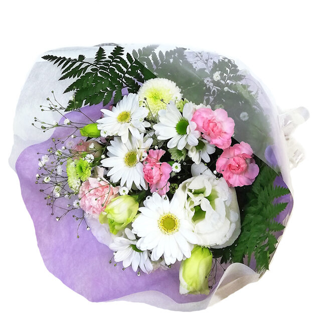 Offering Bouquet (Omakase Standard) White & Pink