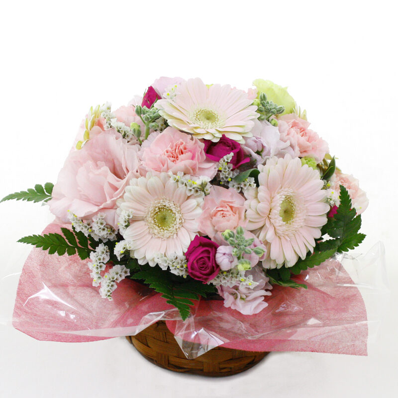 ice cream peach arrangement