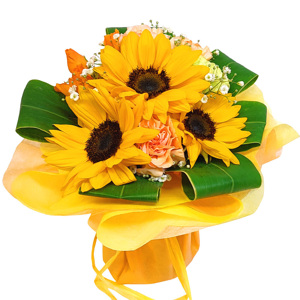Standing Bouquet - Honey - Paper