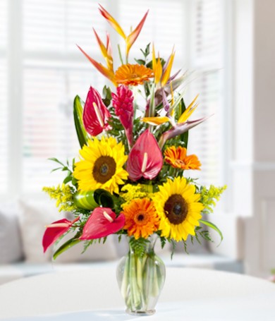 Tropical in Vase