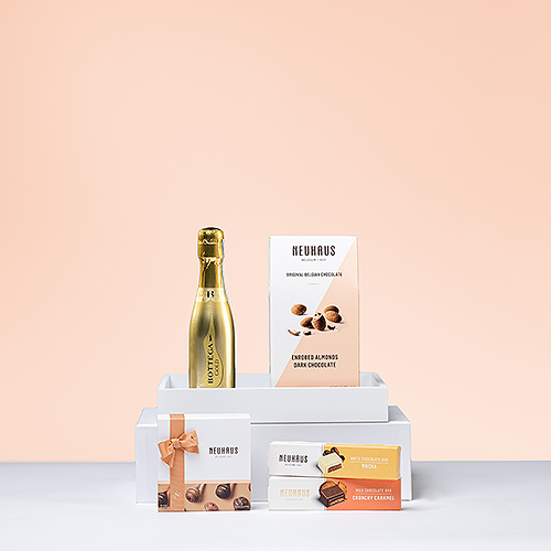 Neuhaus Gift Sheet with Bottega Prosecco & Chocolates