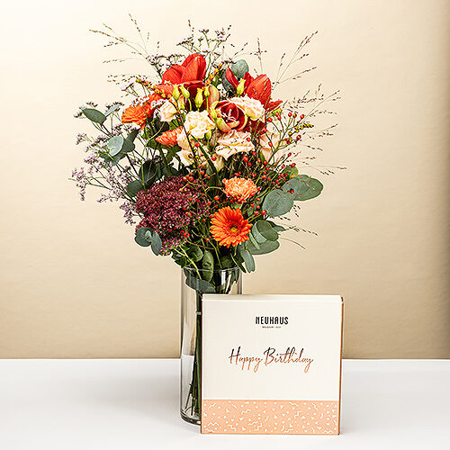 Trendy Mix with Neuhaus Happy Birthday Chocolate