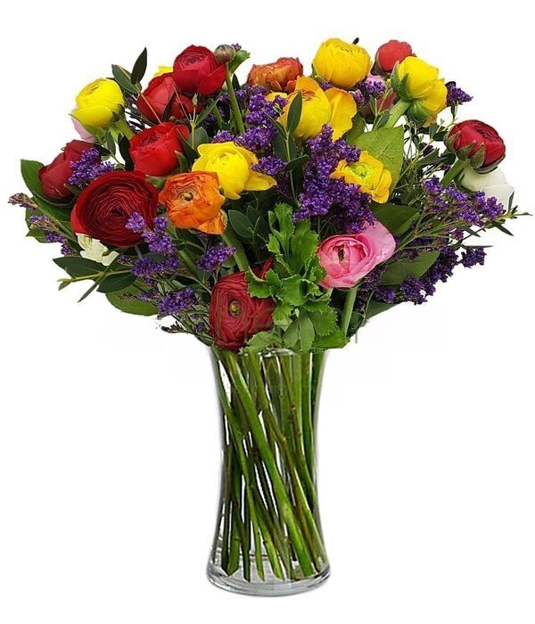 Colorful Ranunculus
