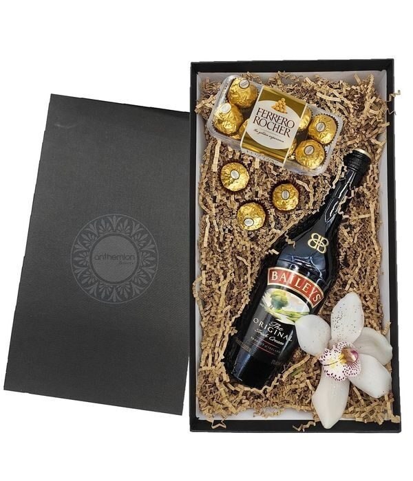 Bailey's and chocolates gift box
