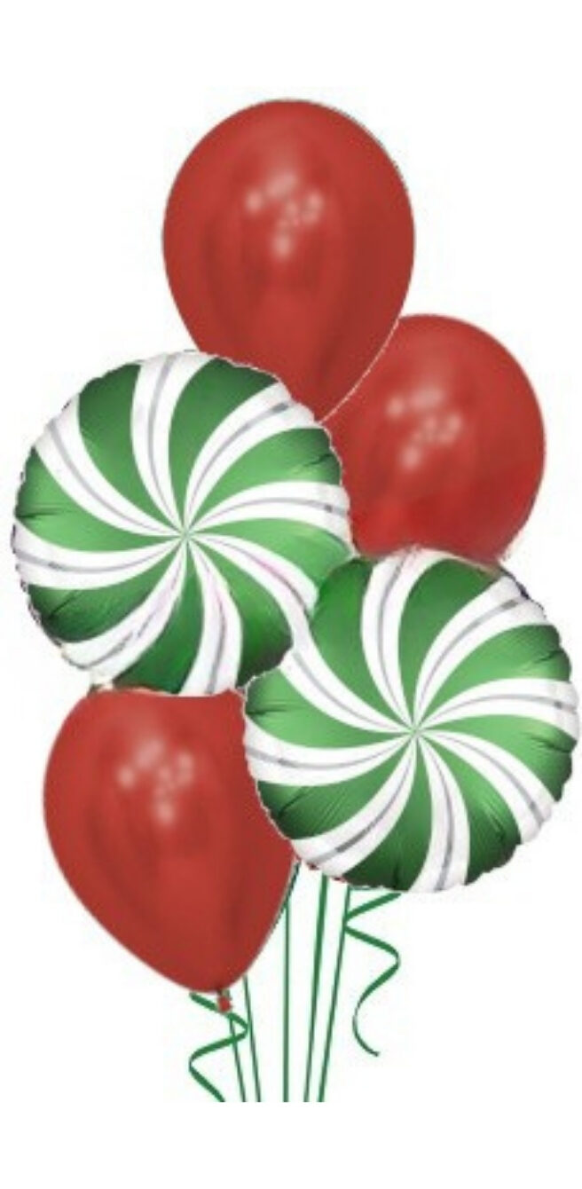 Christmas Green Swirls Bouquet