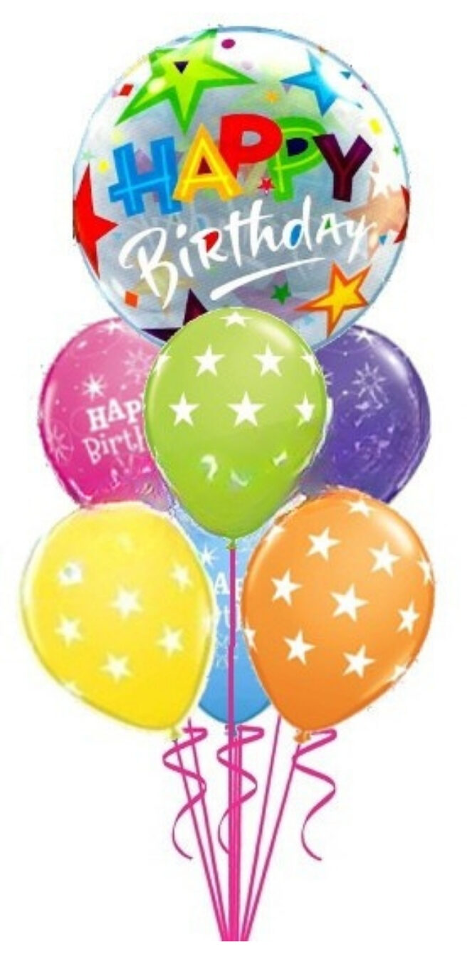 Big Brilliant Stars Birthday Bouquet