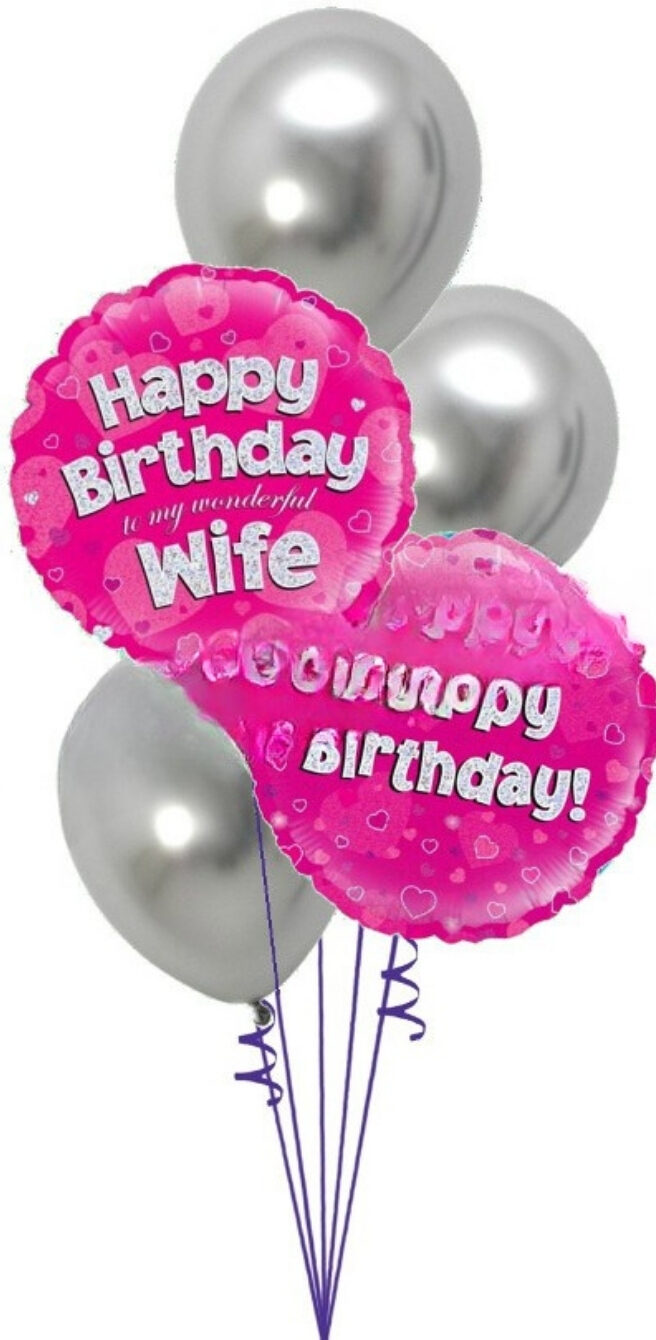 Happy Birthday Wife Bouquet