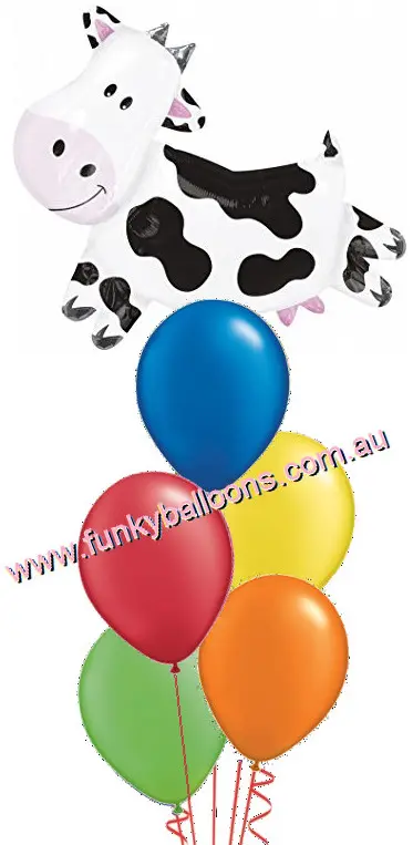 Happy Cow Balloon Bouquet
