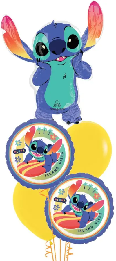 Stitch Balloon Bouquet (from Lilo & Stitch)