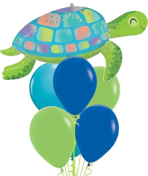 Sea Turtle Balloon Bouquet