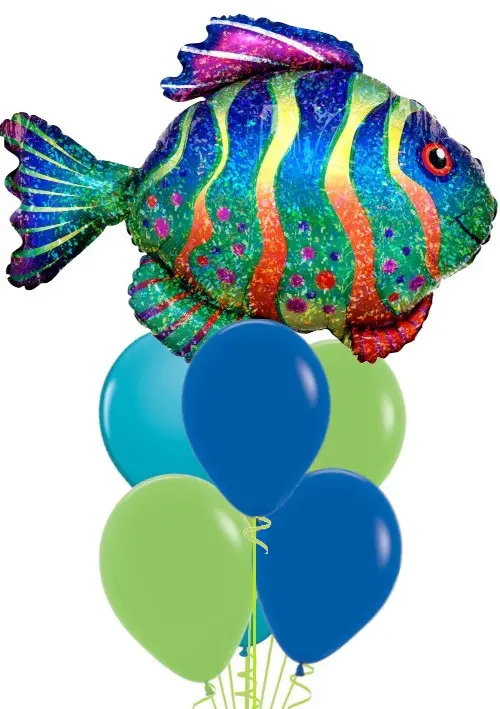 Colourful Fish Balloon Bouquet