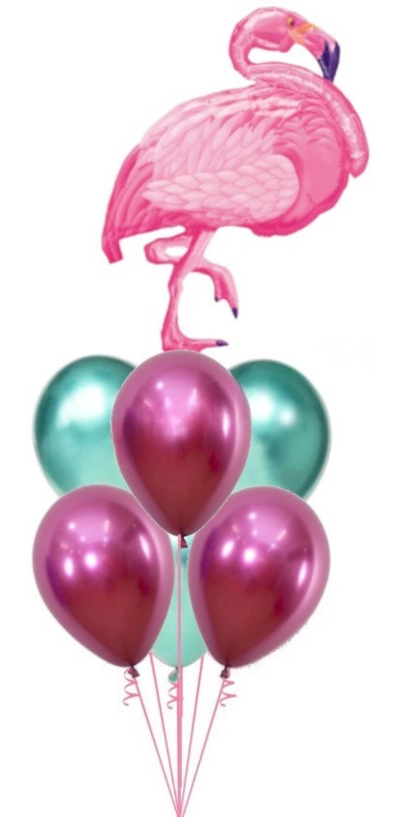 Pink Flamingo Balloon Bouquet