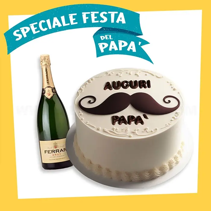 Torta Papà e Spumante