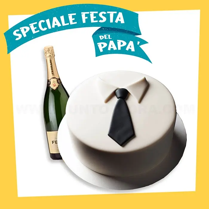 Torta Cravatta e Spumante