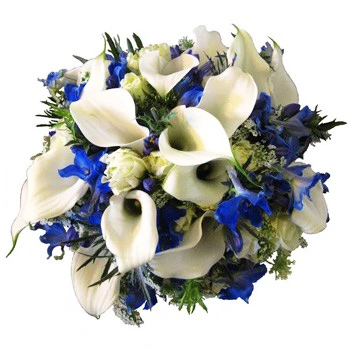 Balance in Blue Bouquet