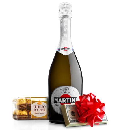 Lari with Martini and Ferrero Rocher