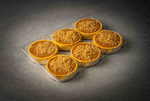 8cm Biscoff Tarts (Box of 6)