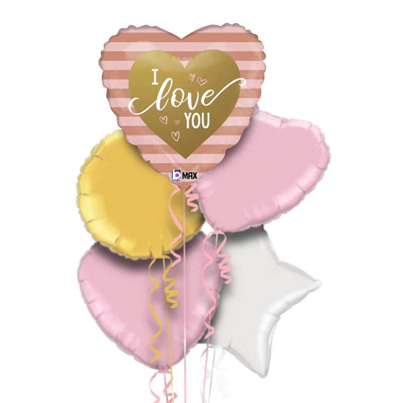 I Love You Fairytale Balloon Bouquet