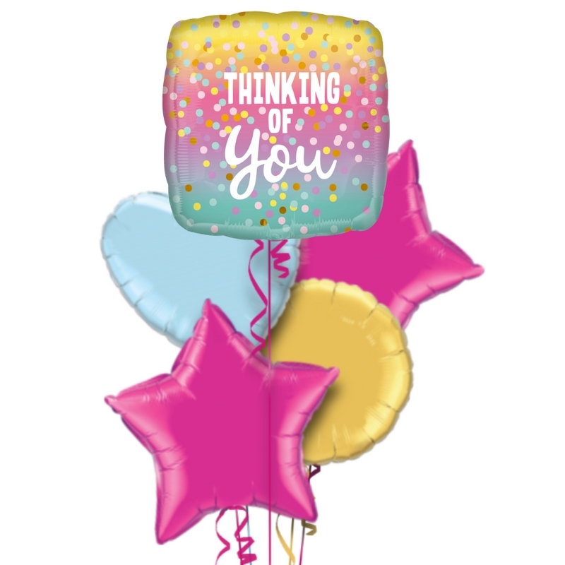 Gradient Thinking of You Balloon Bouquet