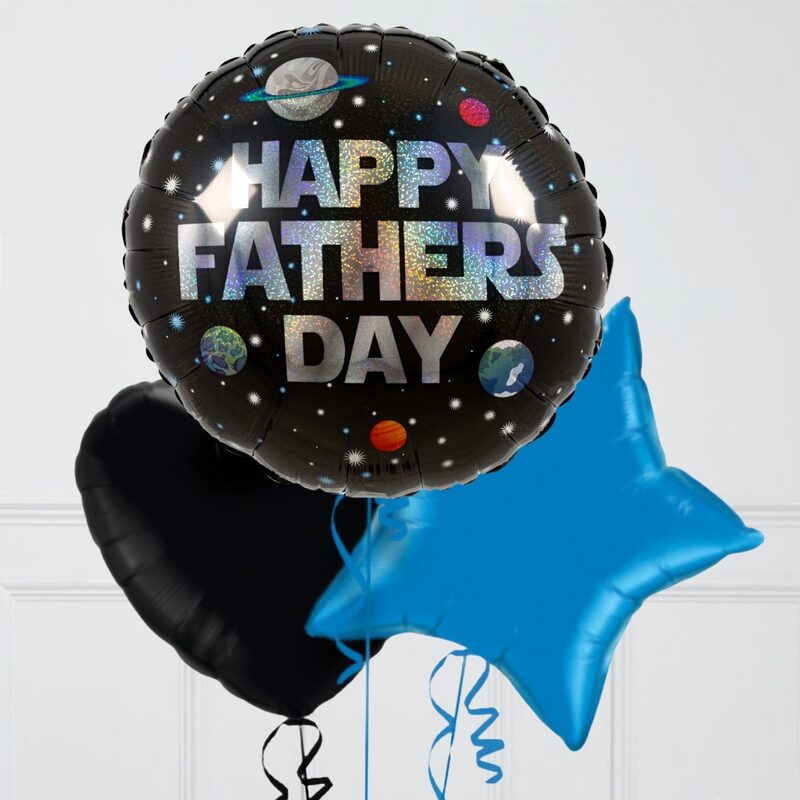 Out Of This World Father's Day Inflated Foil Balloons (4 Balloons)