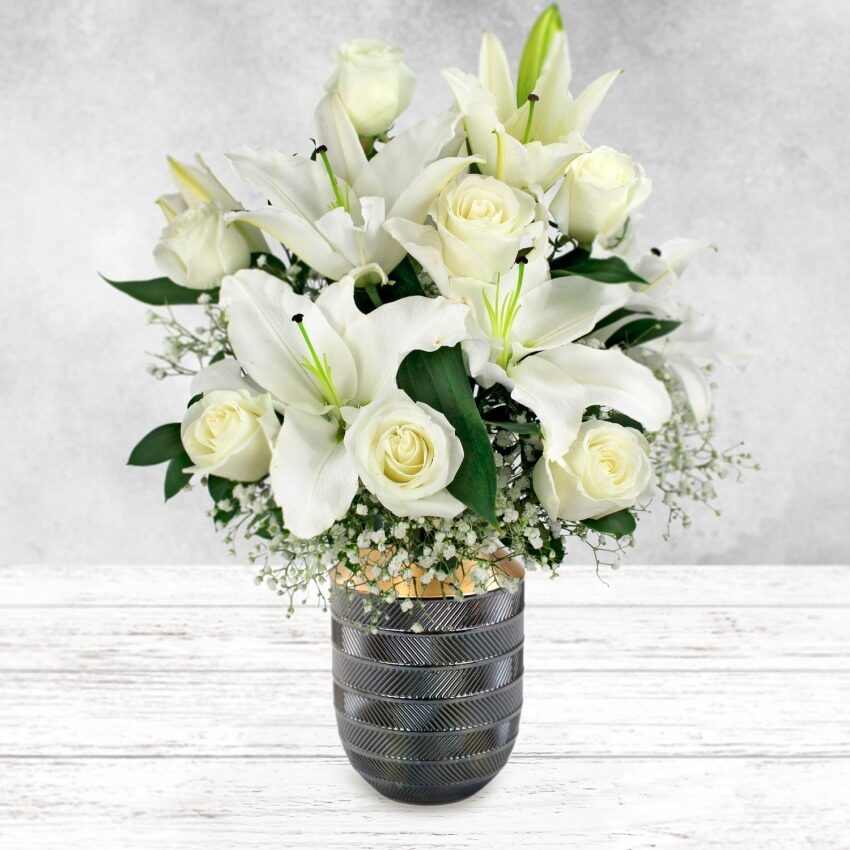 White Rose & Lily