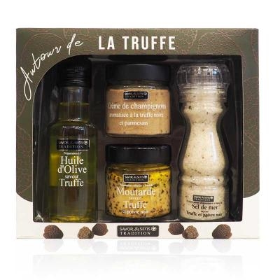 Gift box with truffles