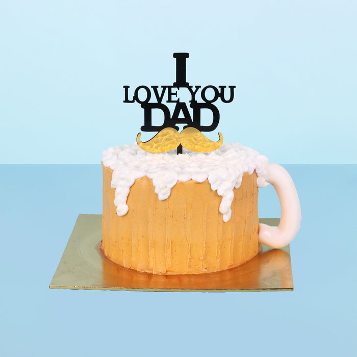 Beer Mug Cake (5 inch x 3 inch )