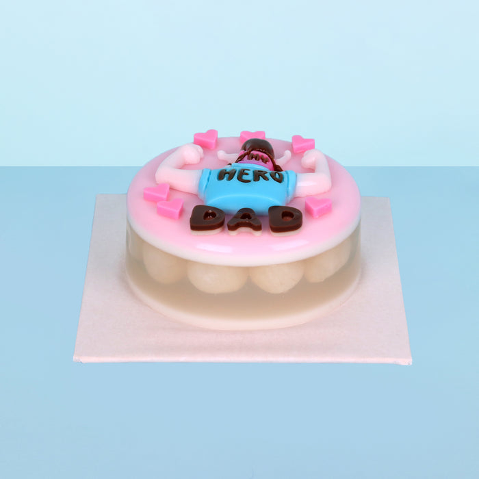 My Hero Dad Jelly Cake 4"