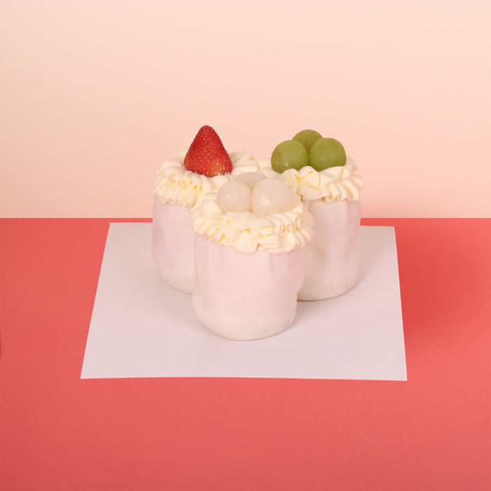 Mini Fruits Mochi Trinity (3-in-1)